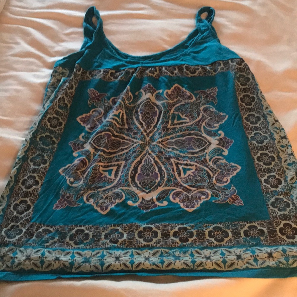 Printed tank top